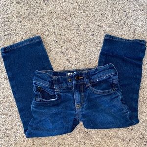 Straight fit little girl jeans